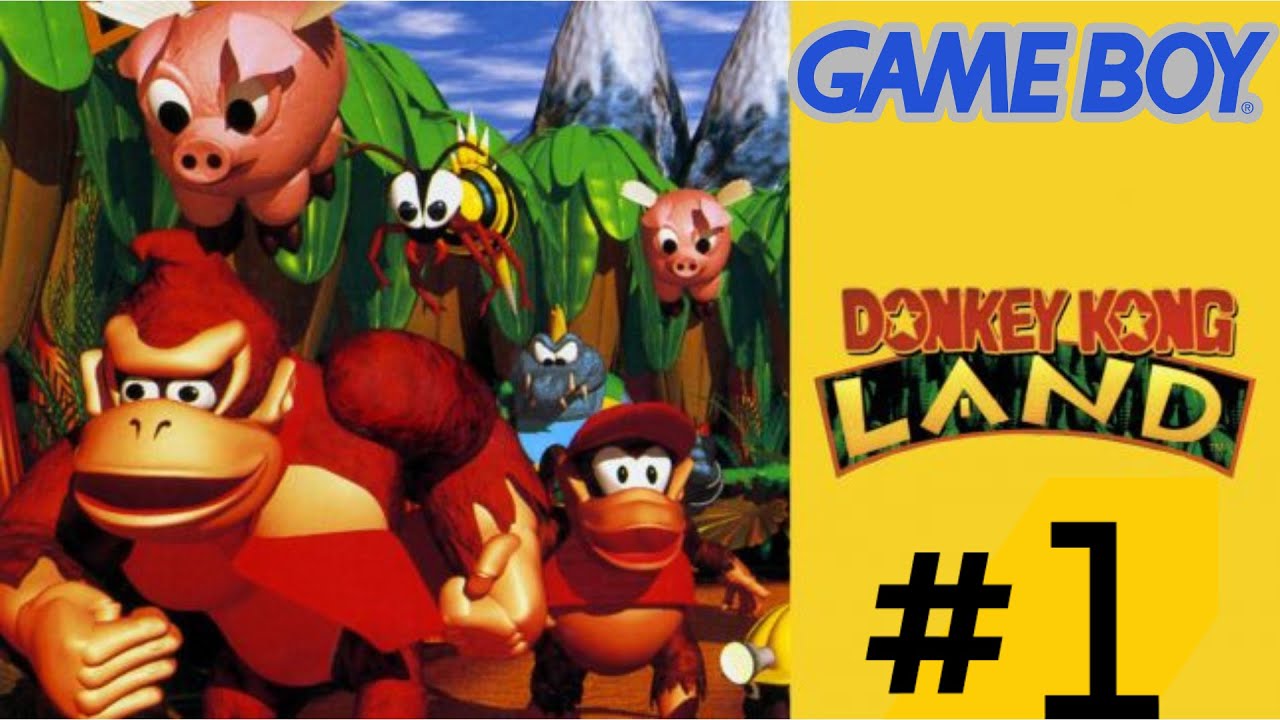 Jeu Game Boy Donkey Kong Land 1 - Version PAL - État Correct (cartouche Seule)
