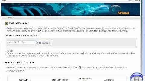 [Web Hosting Tutorial] How to park a domain in cPanel