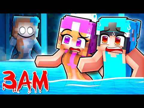 DO NOT GO SWIMMING AT 3AM In Minecraft..