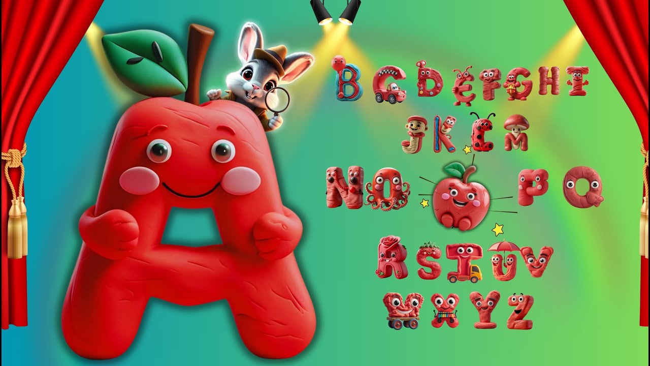 ABC Song 🔤 Learn the Alphabet A to Z for Kids | Fun Alphabet Song - YouTube