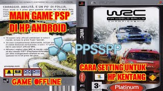 MAIN GAME PSP WRC FIA WORLD RALLY CHAMPIONS DI HP ANDROID LANCAR JAYA screenshot 3