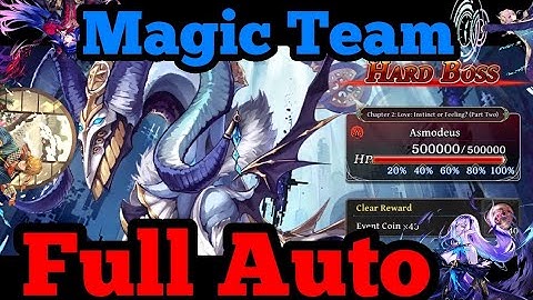 Asmodeus [HARD BOSS], Love: Instinct or Feeling? (Part 2) || The Alchemist Code Global