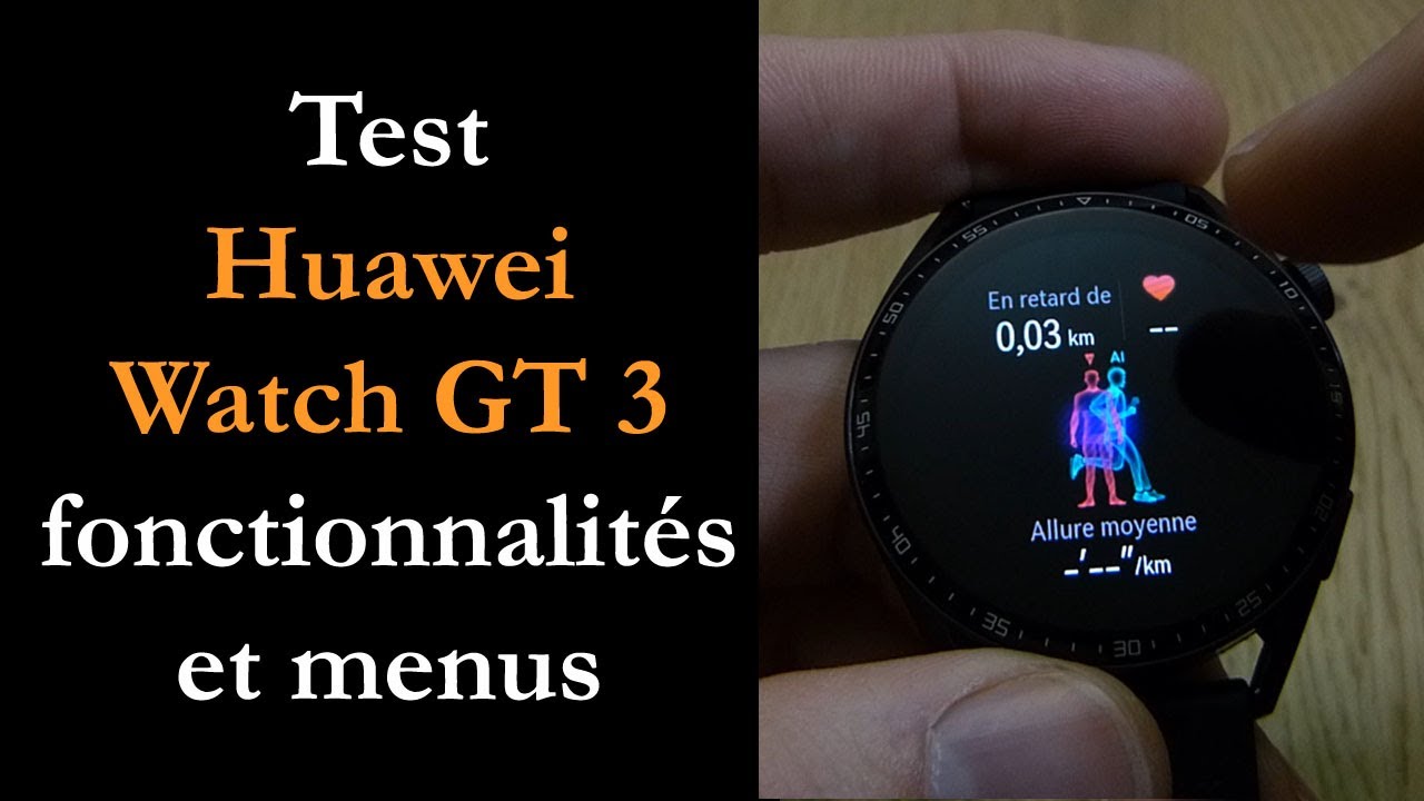 Test Amazfit GTS3 : Une smartwatch agréable mais en manque d'autonomie