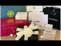 [Unboxing] My first huge haul || Chanel card holder, Pandora, Tory Burch shoes, Airpods