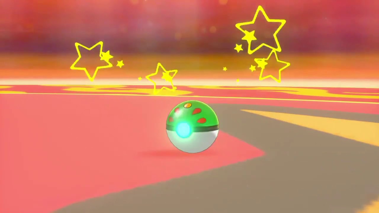 Pokemon Shield 🛡 Shiny Star Sizzlipede in Motostoke Gym! (check description)