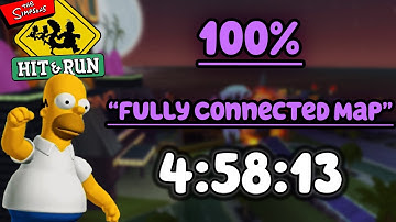The Simpsons: Hit & Run "Fully Connected Map" Mod 100% in 4:58:13