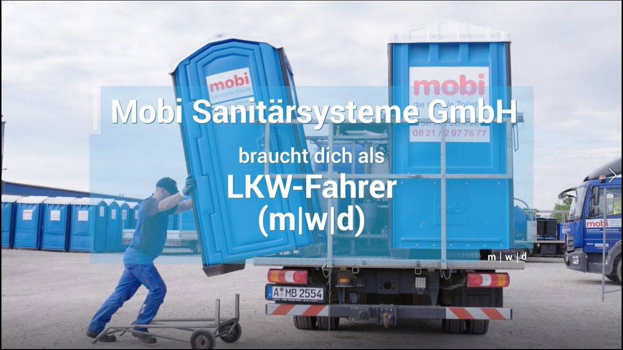 mobi-wc: Ein Tag als Servicefahrer bei mobi bei der Reinigung von mobilen Toiletten!