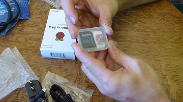 Unboxing Raspberry Pi 3 Complete Starter Kit with Clear Case