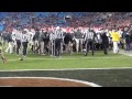 Georgia Taunts Louisville&#39;s Tunnel Prior to Belk Bowl 12-30-2014