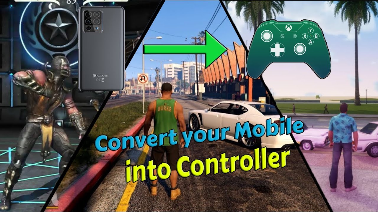 How to use your Phone as a Joystick Controller - YouTube