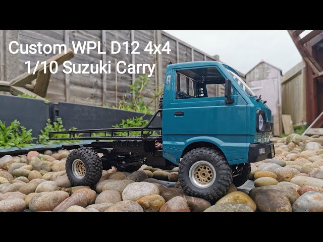 Custom Built WPL D12 4x4 with WPL, MN and JJRC parts. #wpl #d12