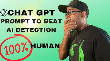 Use Chat GPT Prompt Engineering to BEAT AI Detection as 100% Human (Easy to do)
