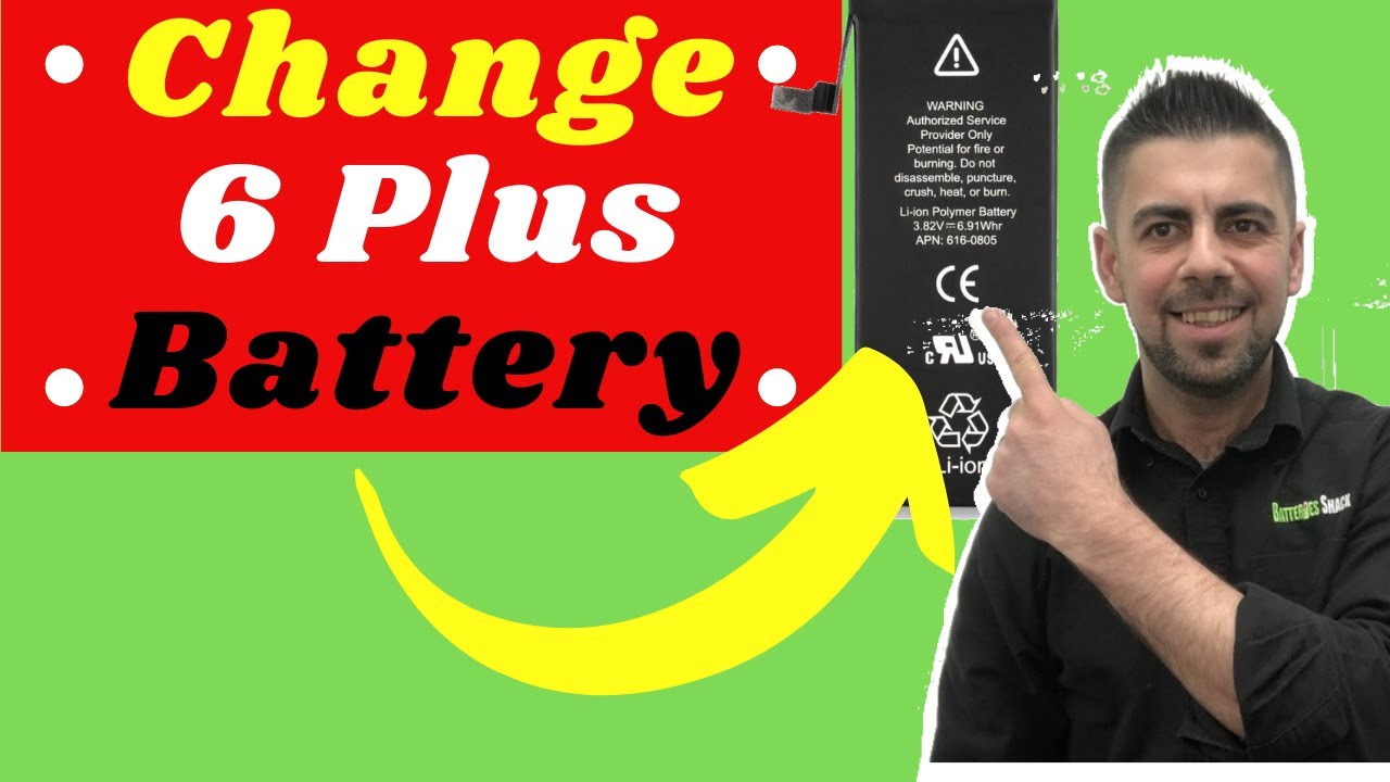 (WATCH THIS) IPHONE 6 PLUS BATTERY REPLACEMENT | STEP BY STEP VIDEO ON