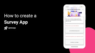 Create your Super Easy-to-Use Survey app in a heartbeat 💗📝