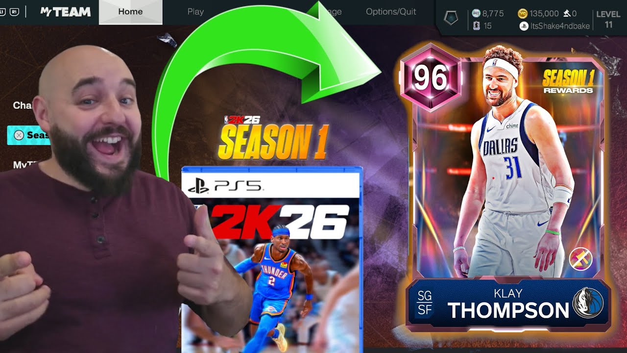 NBA 2K26 My Team Has Begun! Shake4ndbake BACK!!!