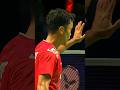 Delightfully placed #shorts #badminton #BWF