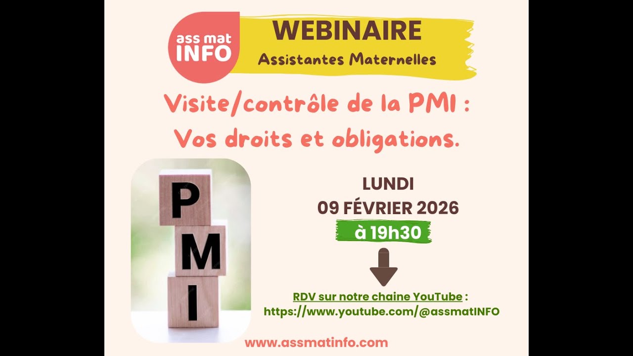 Visite/contrôle de la PMI, vos droits et devoirs