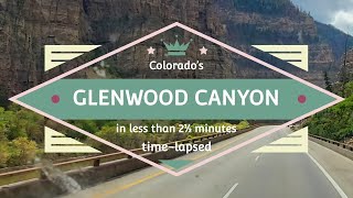 All Glenwood Canyon in less than 2 minutes it s colorful Colorado