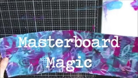 Mixed Media Art Journal Tutorial- Create a Masterboard Plus More