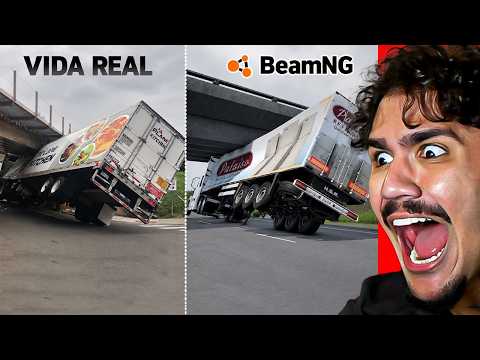 Reagindo a Acidentes Baseados em Casos Reais - Compilação BeamNG.drive