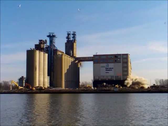 Implosion of the Former ConAgra Plant - Huron, Ohio