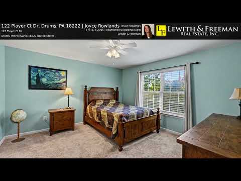 122 Player Ct Dr, Drums, PA home video tour