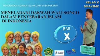 MATERI PAI KELAS X | BAB 10 Meneladani Dakwah Wali Songo dalam Penyebaran Islam di Indonesia