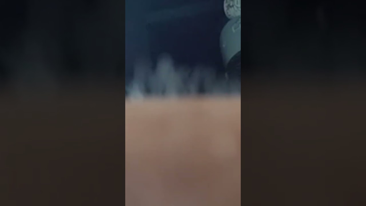 moment cop crashes into civilian car 