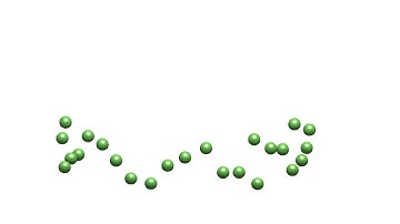 "Pendulum Waves" MATLAB animation.