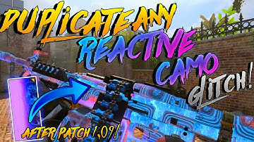 BO4 GLITCHES: INSANE DUPLICATE ANY REACTIVE CAMO GLITCH AFTER PATCH 1.09! *STAYS FOREVER!*