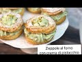 ZEPPOLE DI San Giuseppe AL FORNO con CREMA di PISTACCHIO SENZA COTTURA Ricetta Facile - Pasta Choux