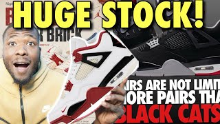 GOOD NEWS AND BAD NEWS! MOST JORDAN 4 STOCK EVER!? IS THIS KILLING JORDAN 4? 