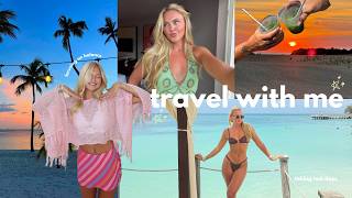 TRAVEL VLOG | come with me to the Dominican Republic: packing, travel days & work
