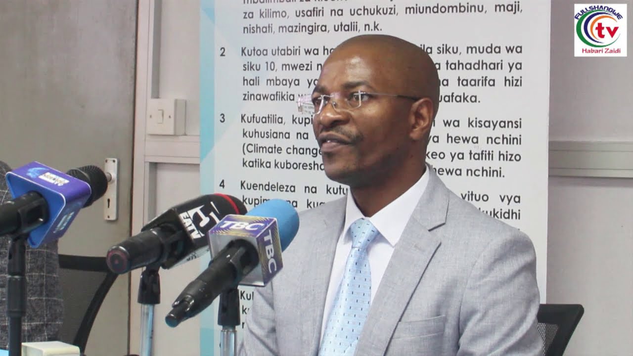 MAMLAKA YA HALI YA HEWA TMA YATANGAZA UTABIRI WA MVUA ZA MASIKA