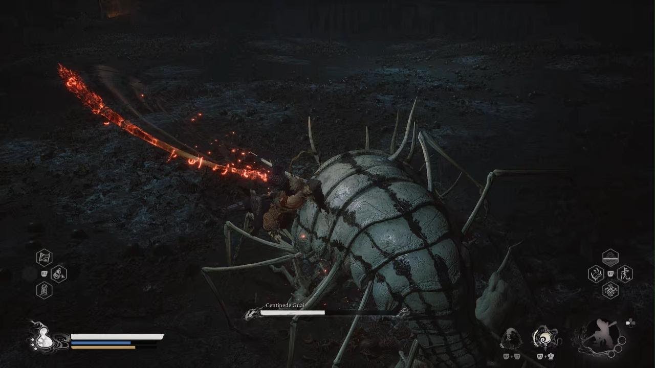 Black Myth: Wukong - Centipede Guai [Optional Spirit Boss] [Webbed Hollow]