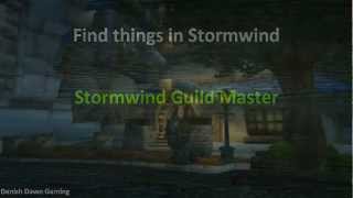 DDG - Find Things In Stormwind - Stormwind Guild Master