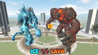 LAVA GOD vs ICE GOD in Indian Bike Driving 3D screenshot 2