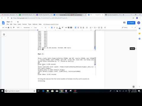 Big Data Programming ICP4