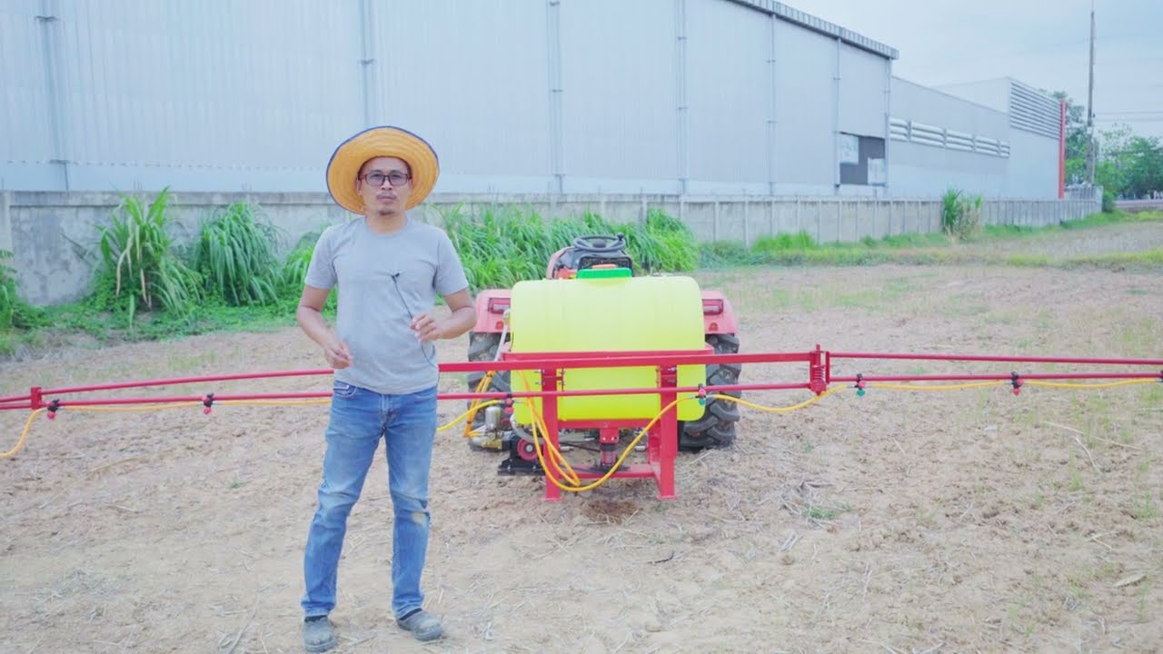 โปร​พิเศษ​16,000.-!!! ถังพ่นยาติดท้ายรถแทรคเตอร์ 300ลิตร.