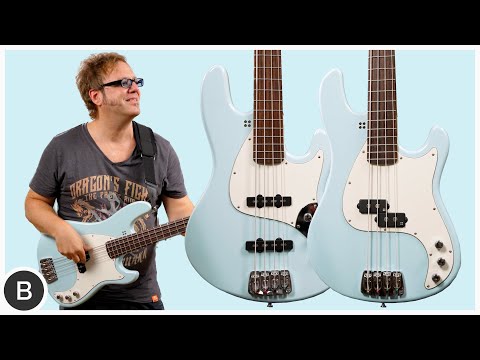 NEW SONIC BLUE SANDBERG ELECTRA BASSES!