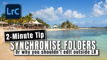 Lightroom 2 MinTip - What does Synchronise Folders do?