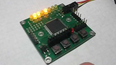 Binary counter on MAX II CPLD