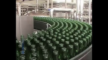 AmbaFlex SpiralVeyor SVm - Mass Flow Beer Bottles