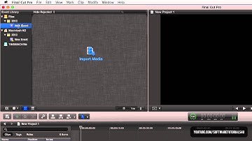 Final Cut Pro X: How to Create a New Event