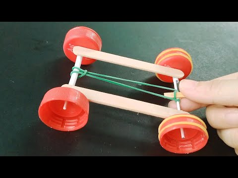 Video: Paano ka makagagawa ng isang rubber band race car?