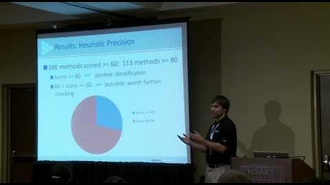 OWASP AppSecUSA 2012: Static Analysis of Java Class Files for Quickly and Accurately Detecting