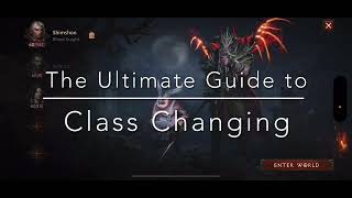 The Ultimate Guide to Class Changing | Diablo Immortal Wealth