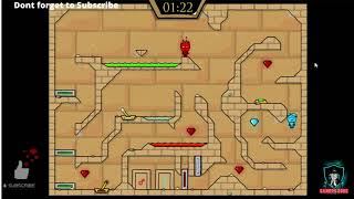 Fireboy And Watergirl Light Temple Game  level 10 screenshot 2