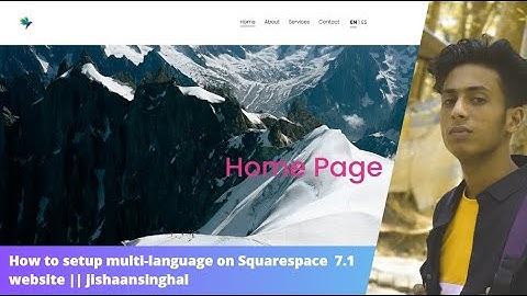 How to setup Multilingual Squarespace website on Squarespace 7.1 website || jishaansinghal