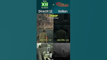DirectX 12 vs Vulkan – which one squeezes more FPS? #pcgaming #shorts